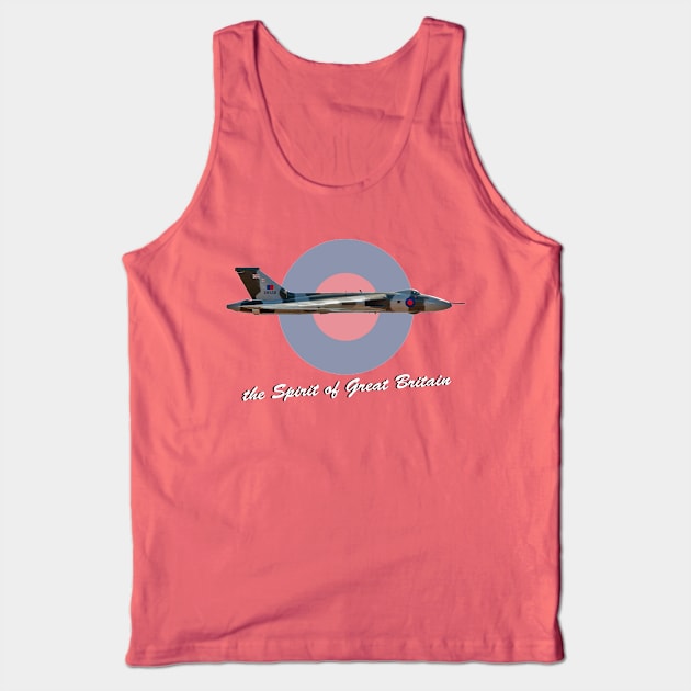 The Spirit of Great Britain and Roundel Tank Top by SteveHClark